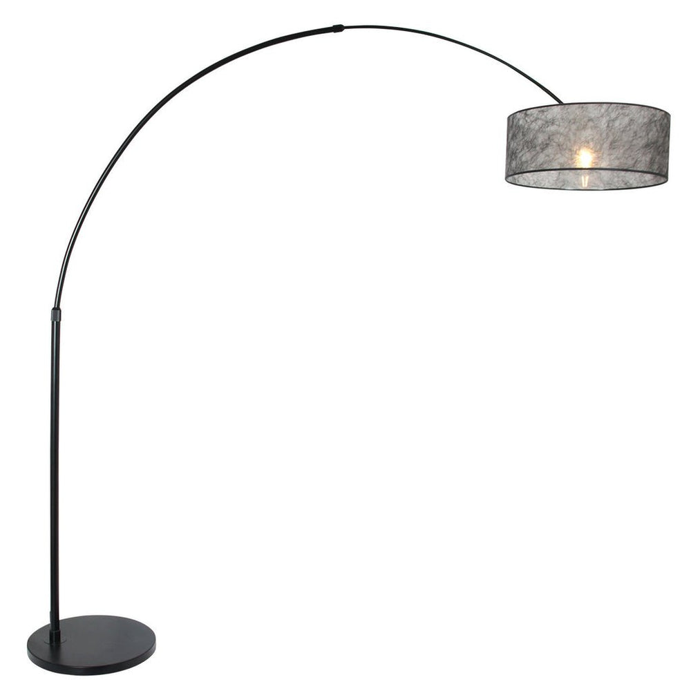 Lampe Sur Pied Noir Sizzoflor | Jyla - Designix Lampadaire