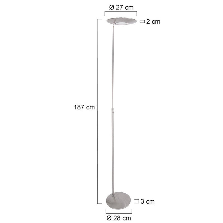 Lampe Sur Pied Zenith LED | Dero - Designix Lampadaire