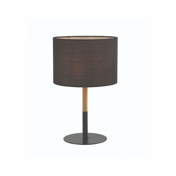 Lampe sur table ZAMBELIS D230 E14 DESIGN Noir Mat Sans Source 20214