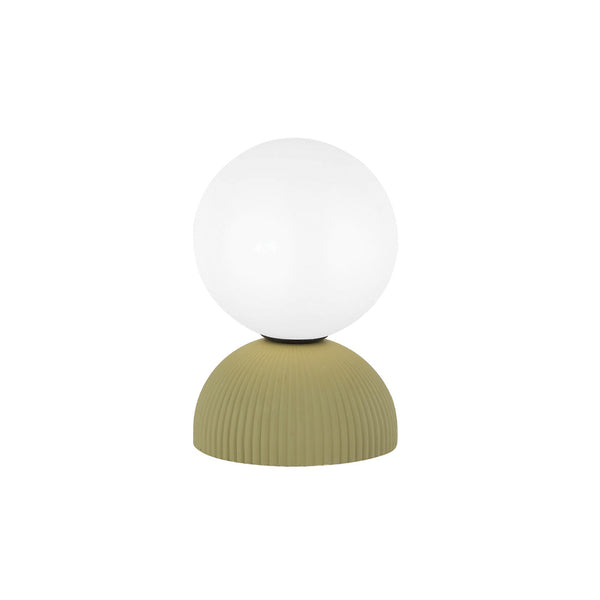 Lampe sur Table ZAMBELIS G9 DESIGN Vert Olive Sans Source 2589