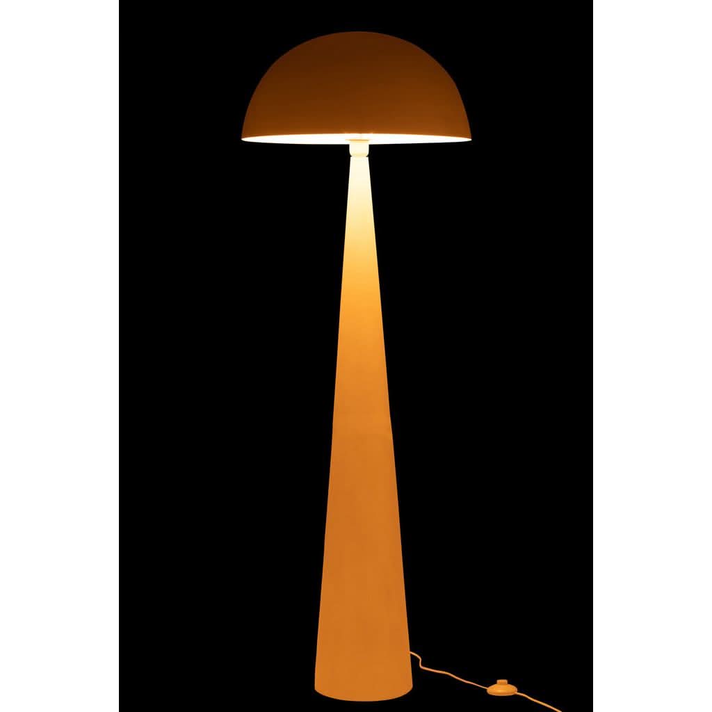 Lampe Table Champignon Métal Blanc - Designix