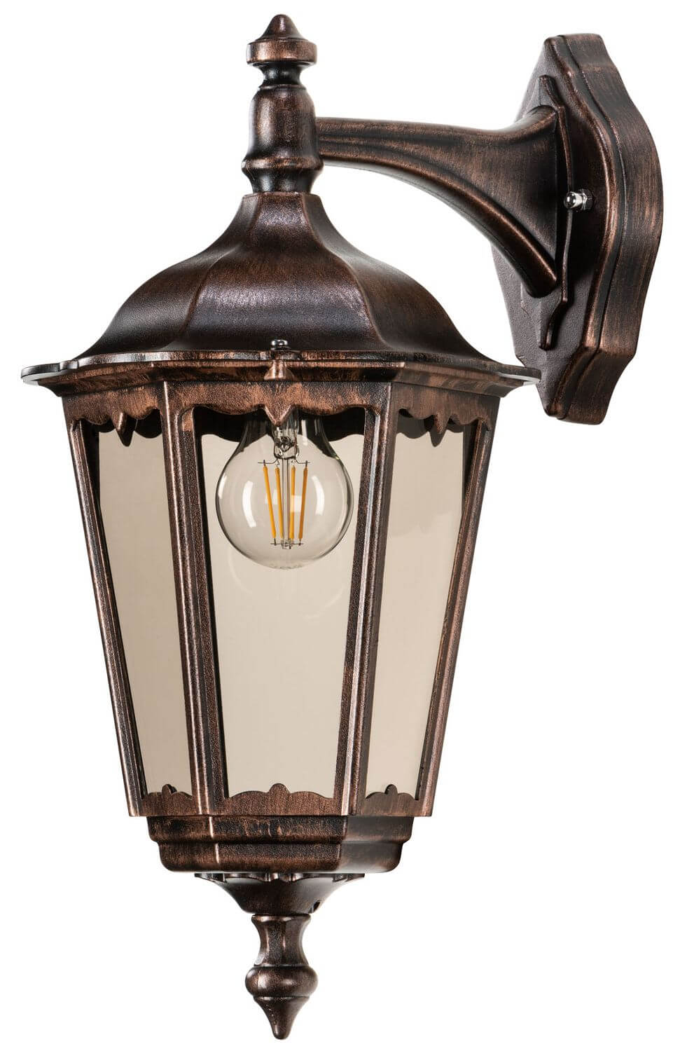 Applique extérieure Made noire et cuivrée (1121)
