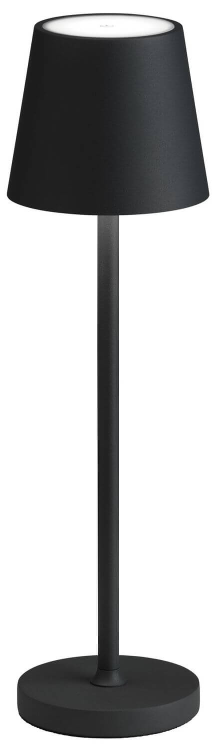 Lampe à poser sans fil Std noire