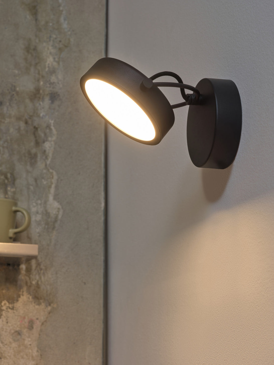 Applique murale | Puck Noire