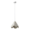 Suspension Gleam blanche et beige, Flower
