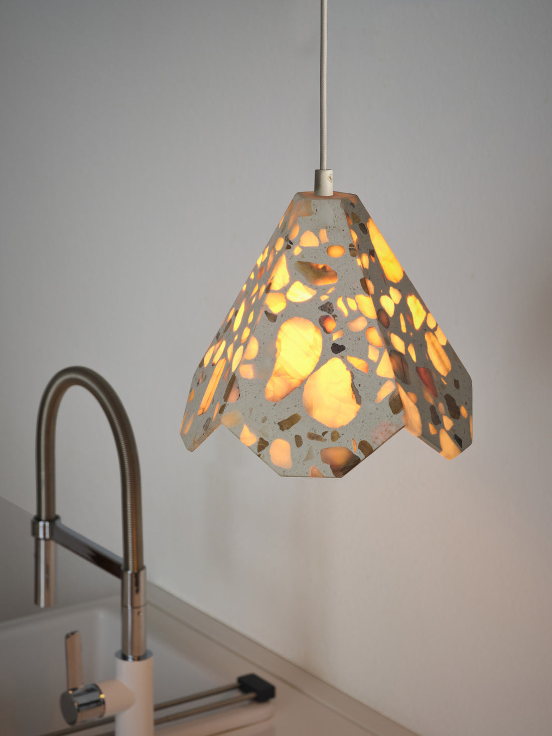 Suspension luminaire | Gleam Blanche