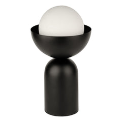 Lampe à poser Bowl noire