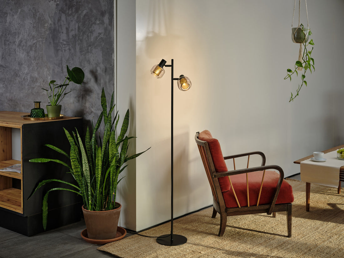 Lampadaire Firefly noir