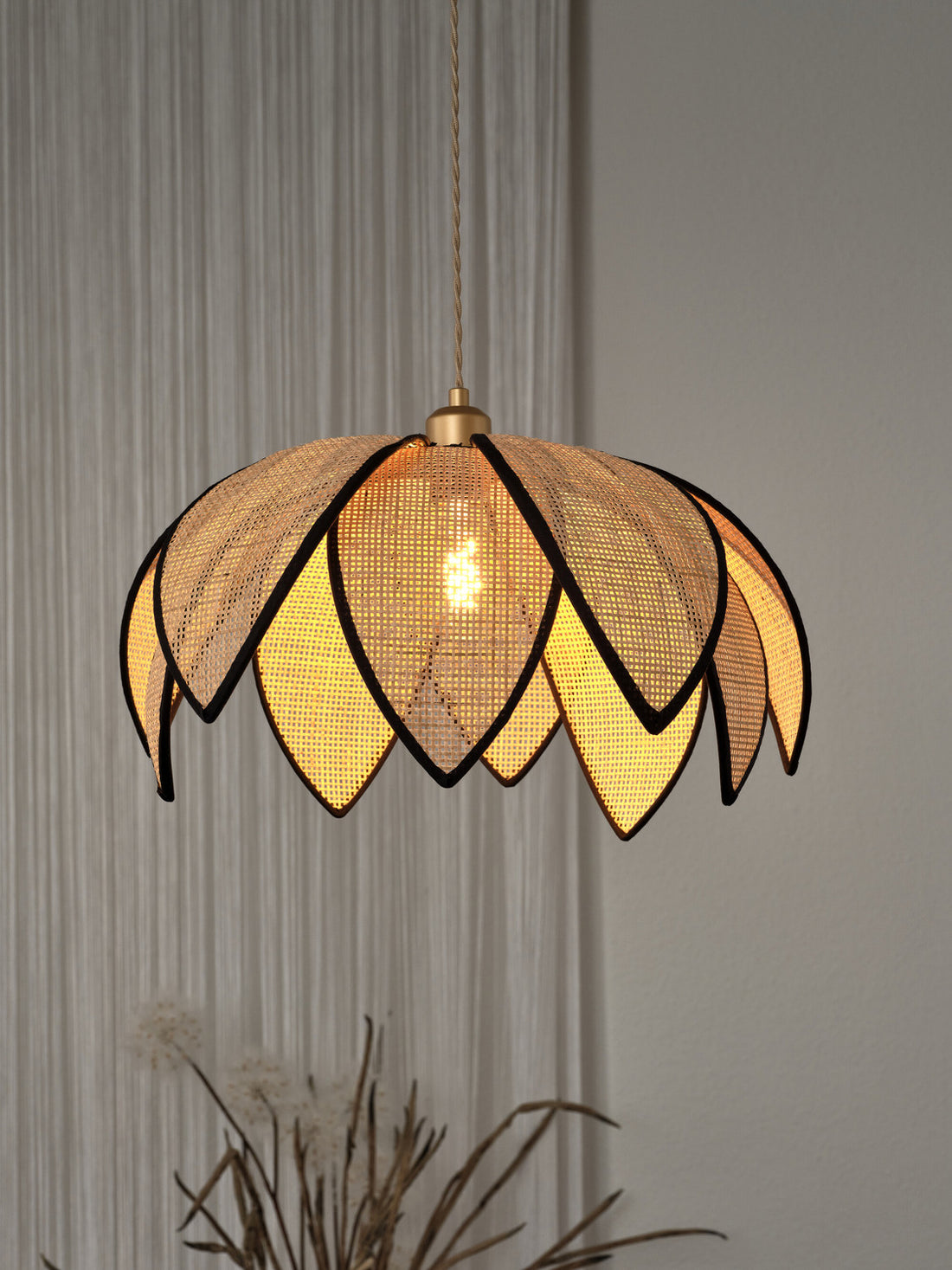 Suspension luminaire | Lotus H 134 cm