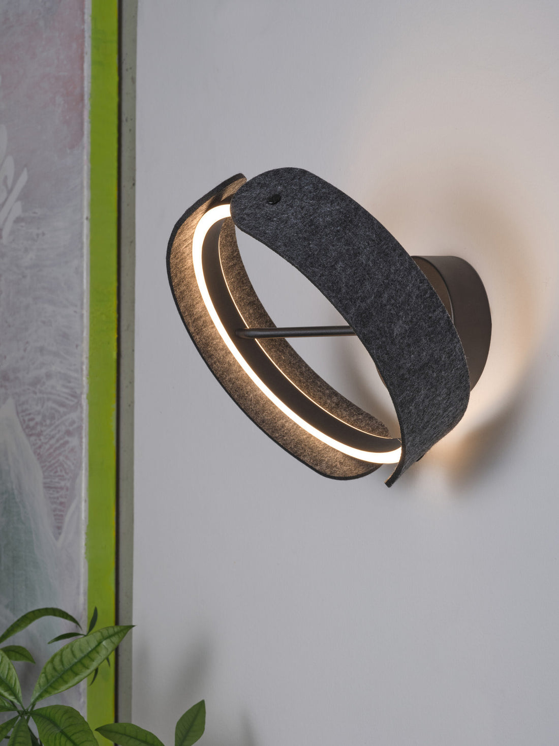 Applique murale | Curve Anthracite