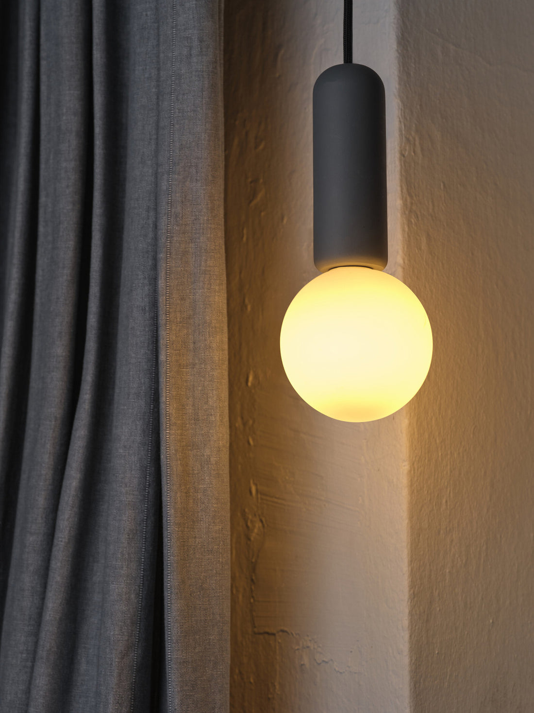 Suspension luminaire | Concrete Mic Anthracite