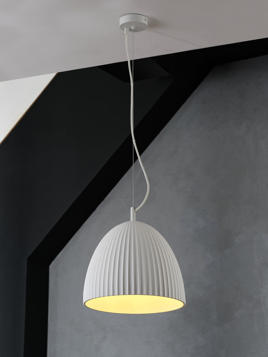 Suspension luminaire | Plaster Routes Bell