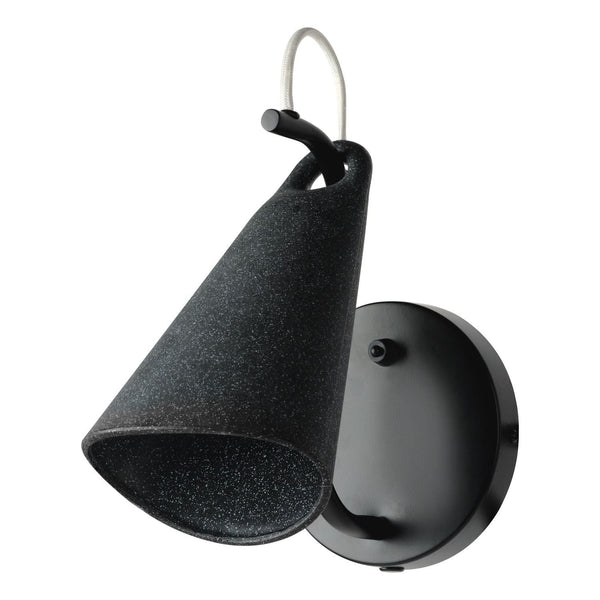 Applique murale Bell noire