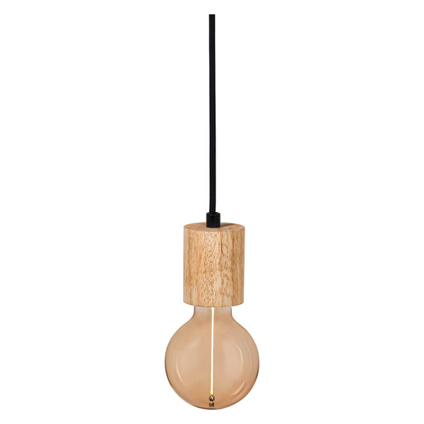 Suspension Vintage 1906 Cylinder Wood