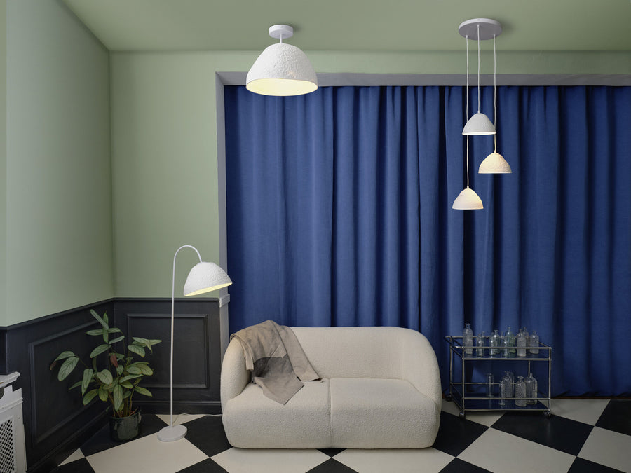 Plafonnier Camel Bell blanc