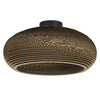 Plafonnier Cardboard Drop marron