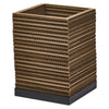 Lampe à poser Cardboard Square marron