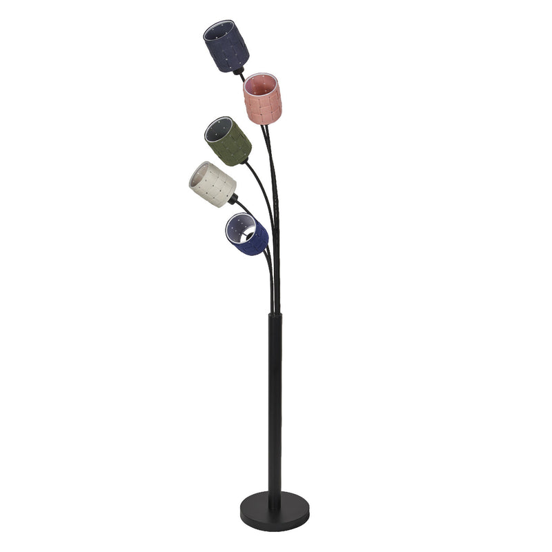 Lampadaire Felt Weaving Cans multicolore