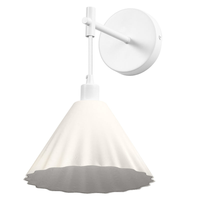 Applique murale Pulp blanche
