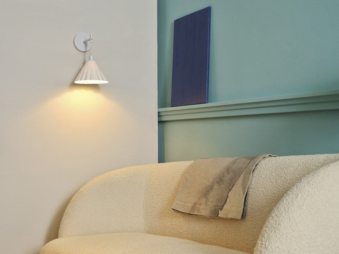 Applique murale Pulp blanche