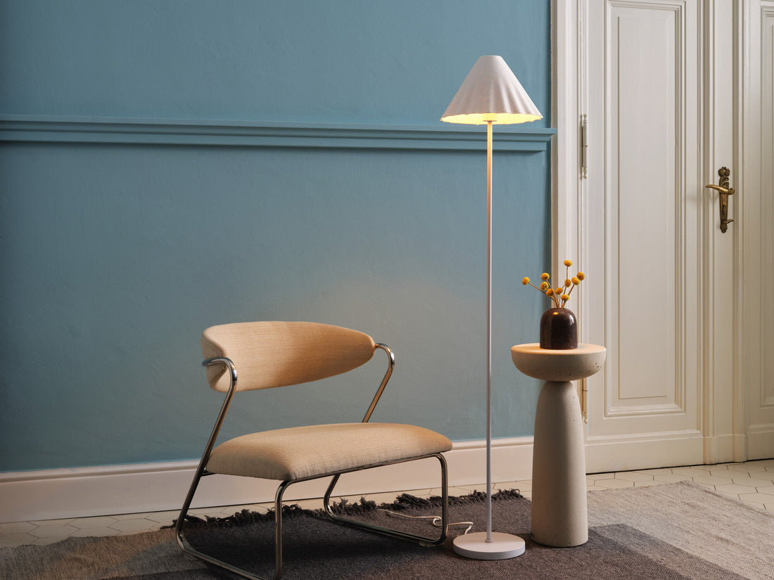 Lampadaire Pulp blanc