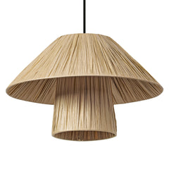 Suspension Bamboo Paper Hut marron, Ø 40 cm