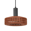 Suspension Clay Windows marron