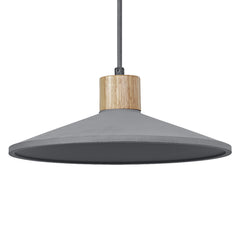 Suspension Concrete Wood anthracite, H 116,5 cm