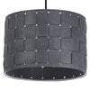 Suspension Felt Weaving anthracite, Ø 28 cm
