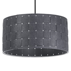 Suspension Felt Weaving anthracite, Ø 38 cm