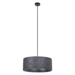 Suspension Felt Weaving anthracite, 3 lumières