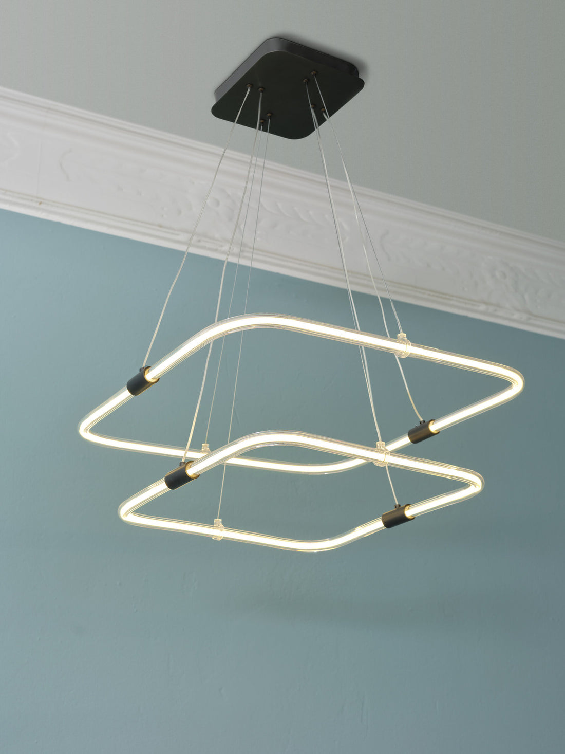 Suspension luminaire | Tetragon Anthracite