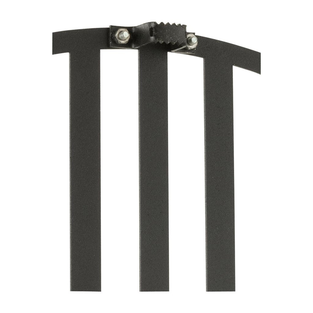 Lignes Horloge Métal Noir - Designix