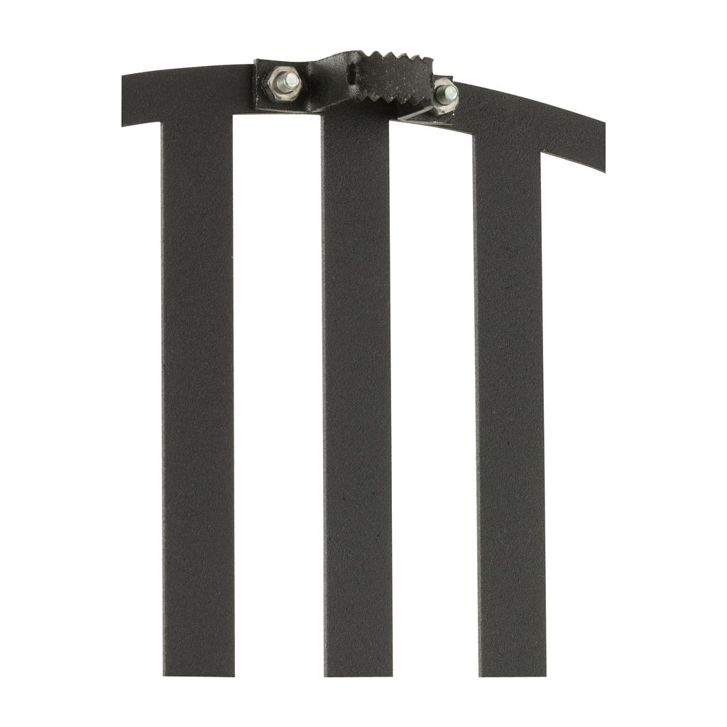 Lignes Horloge Métal Noir - Designix