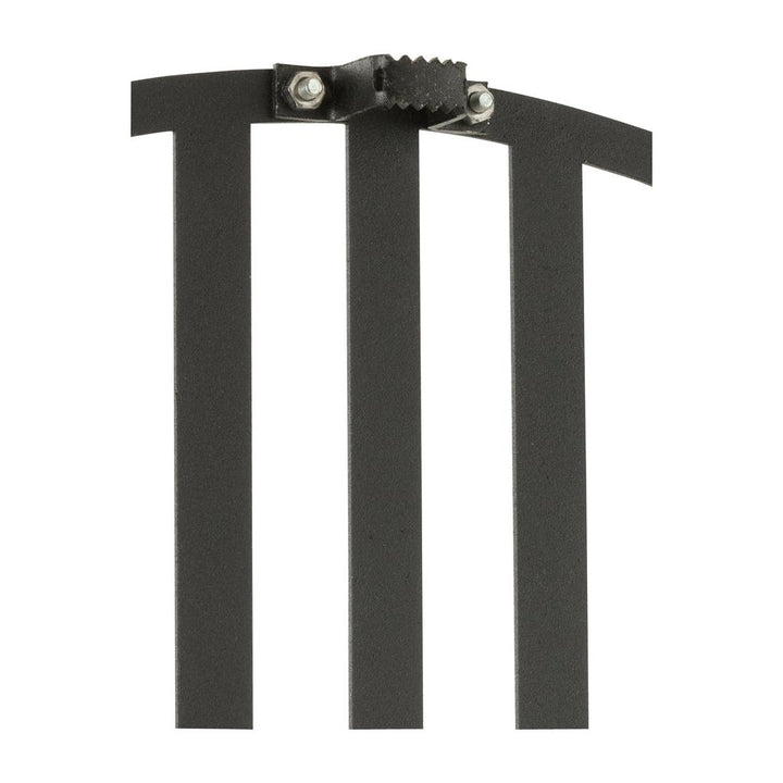 Lignes Horloge Métal Noir - Designix