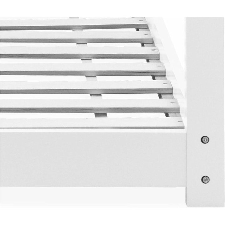 Lit Cabane Bois | Prisme - Designix Lit Blanc