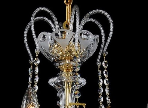 Lustre en cristal taille OLA