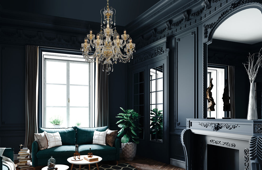 Lustre en cristal taille OLA