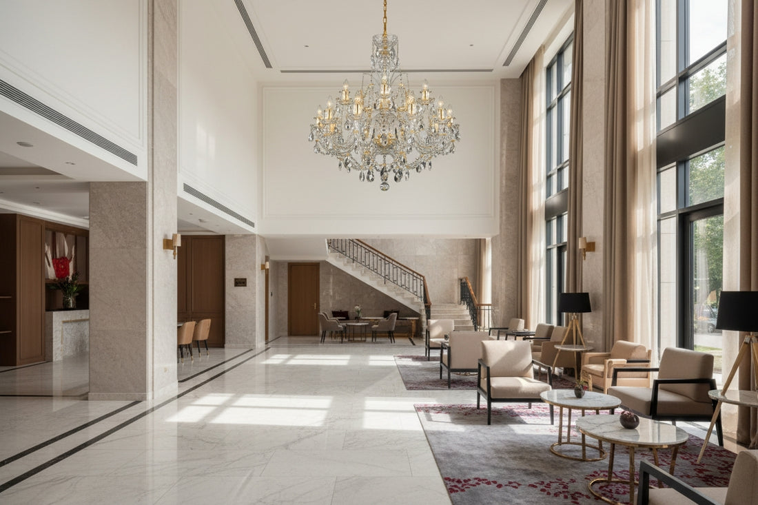Lustre en cristal LLCH15DG