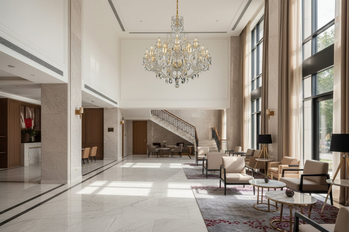 Lustre en cristal LLCH15DG