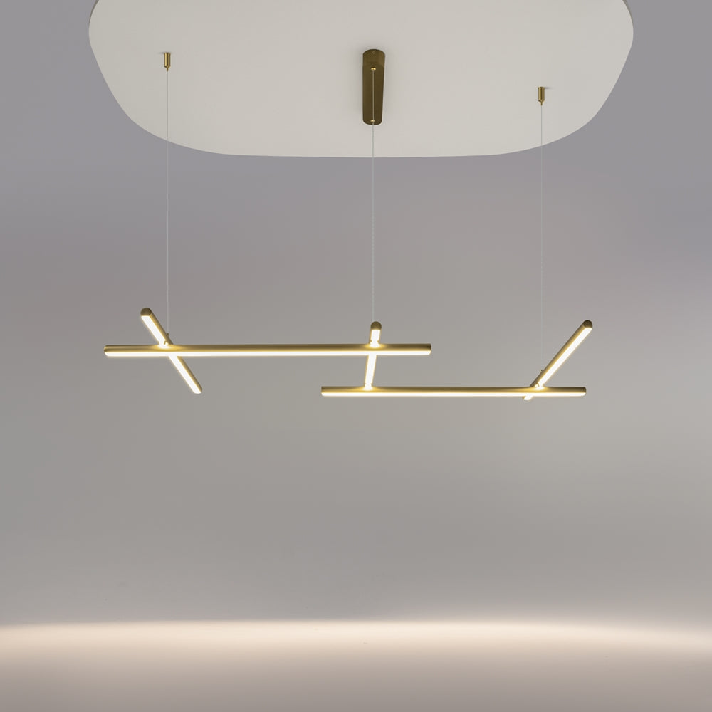 Radiance Suspension luminaire doré