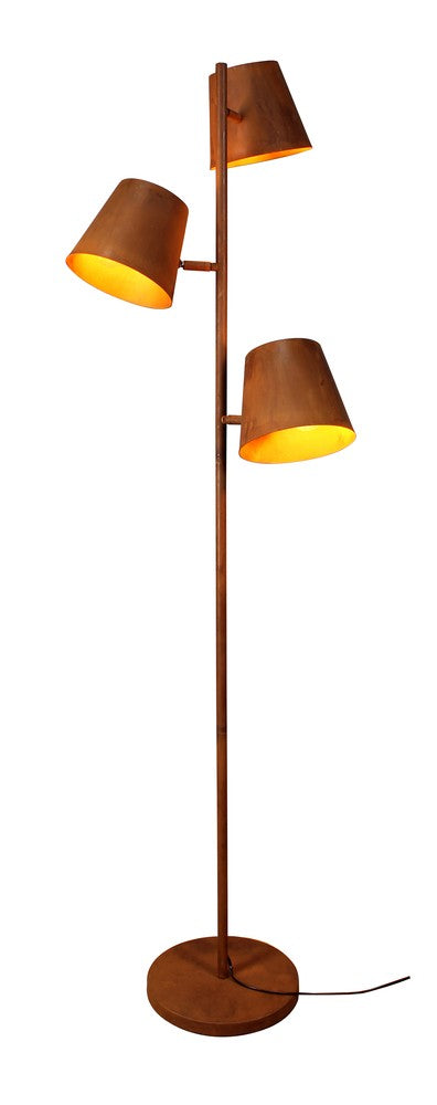 Lampadaire salon | Colt Rouille H 165 cm