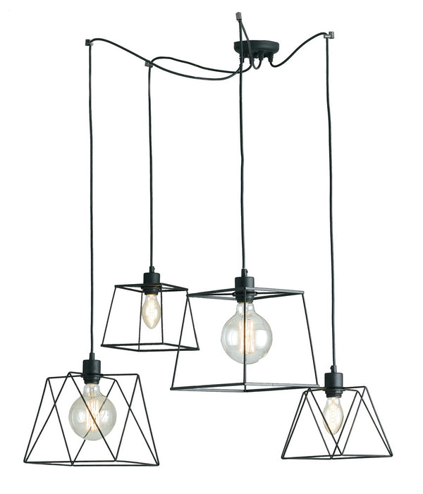 Suspension Brookyln noire (I-BROOKLYN-S4)