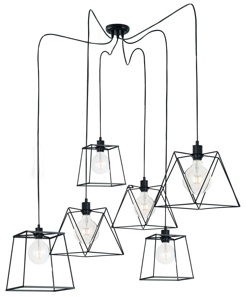 Suspension Brookyln noire (I-BROOKLYN-S6)