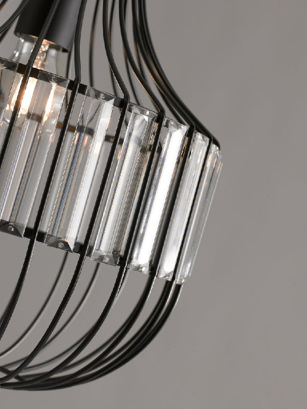 Suspension Opium noire, verre (I-OPIUM-S1-A)