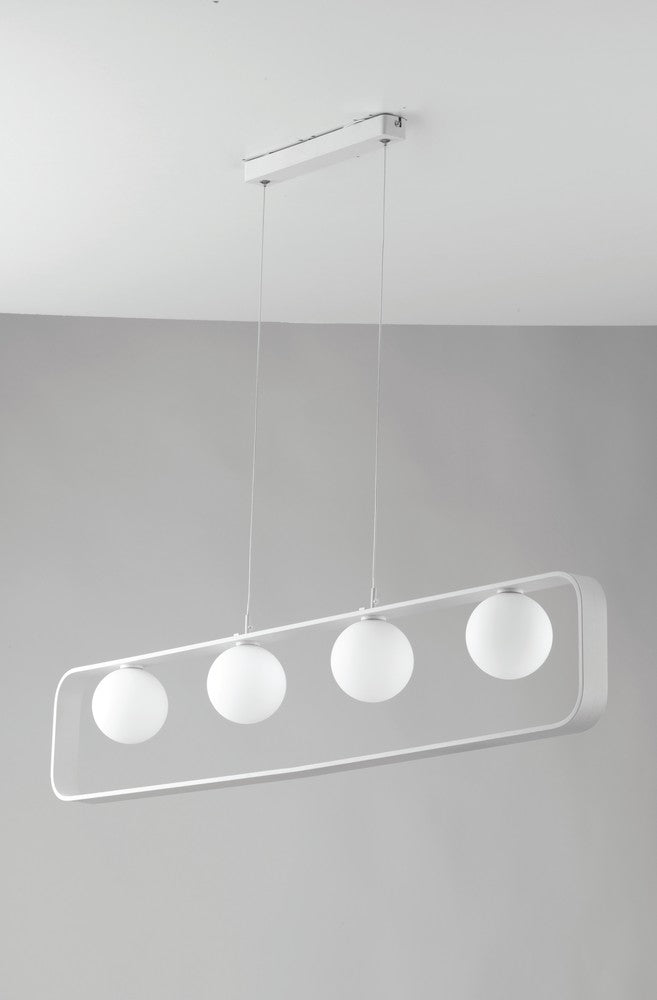 Suspension Roxy blanche