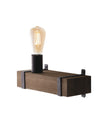 Applique murale Texas marron, bois