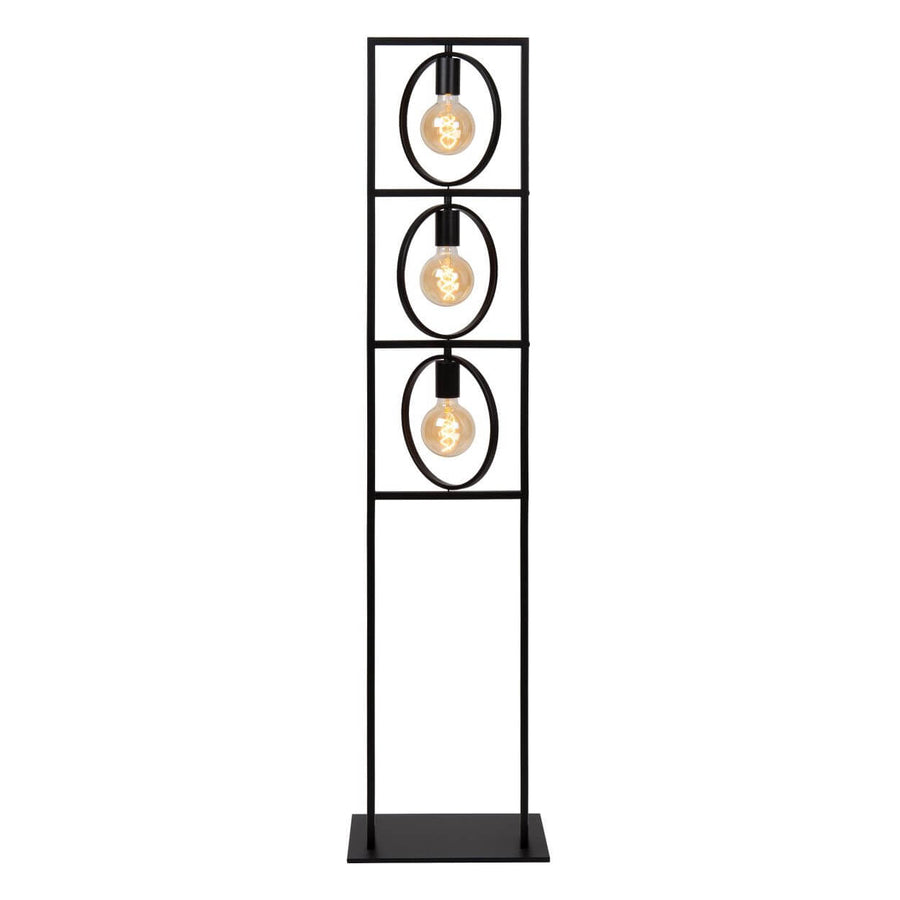 Lampadaire Suus 3 lumières noir