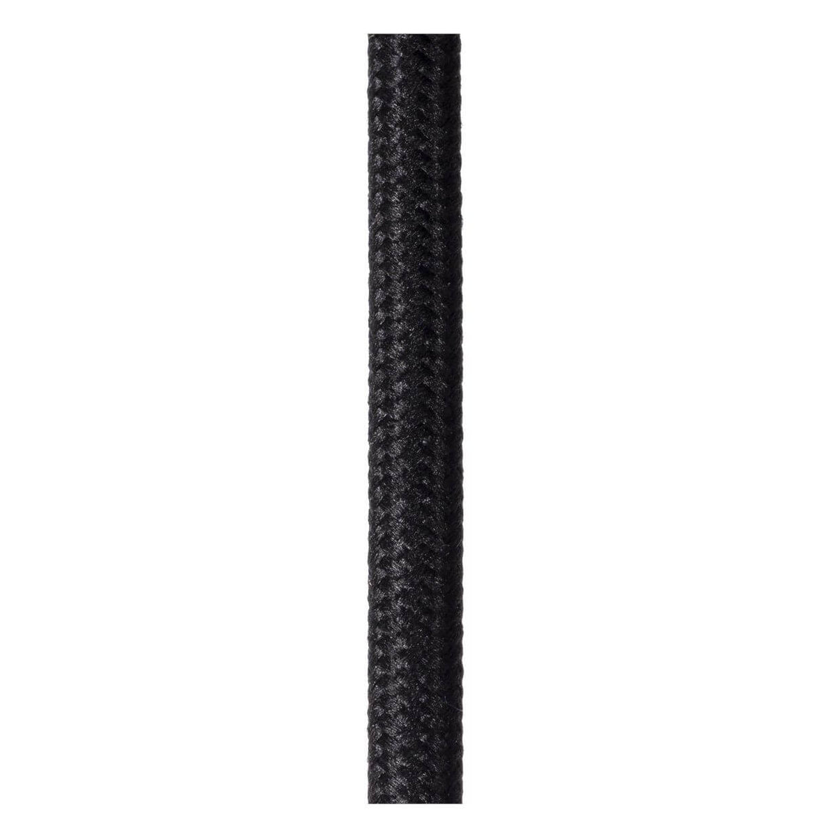 Suspension Magius 3 lumières bois clair et noire, rotin