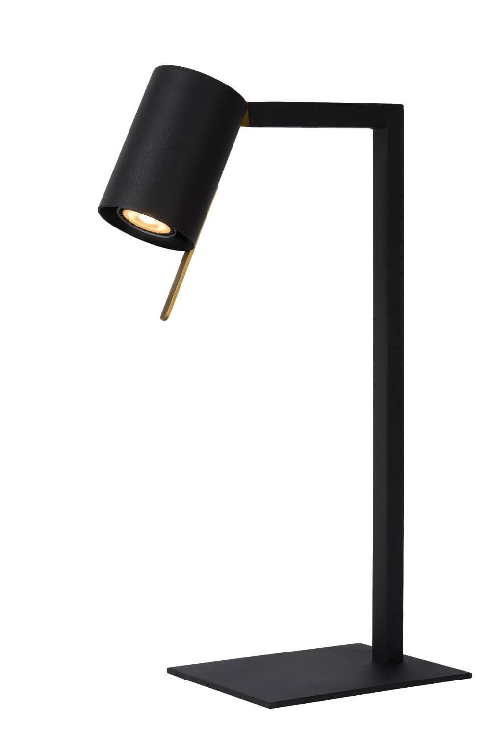 Lampe de bureau Lesley noire